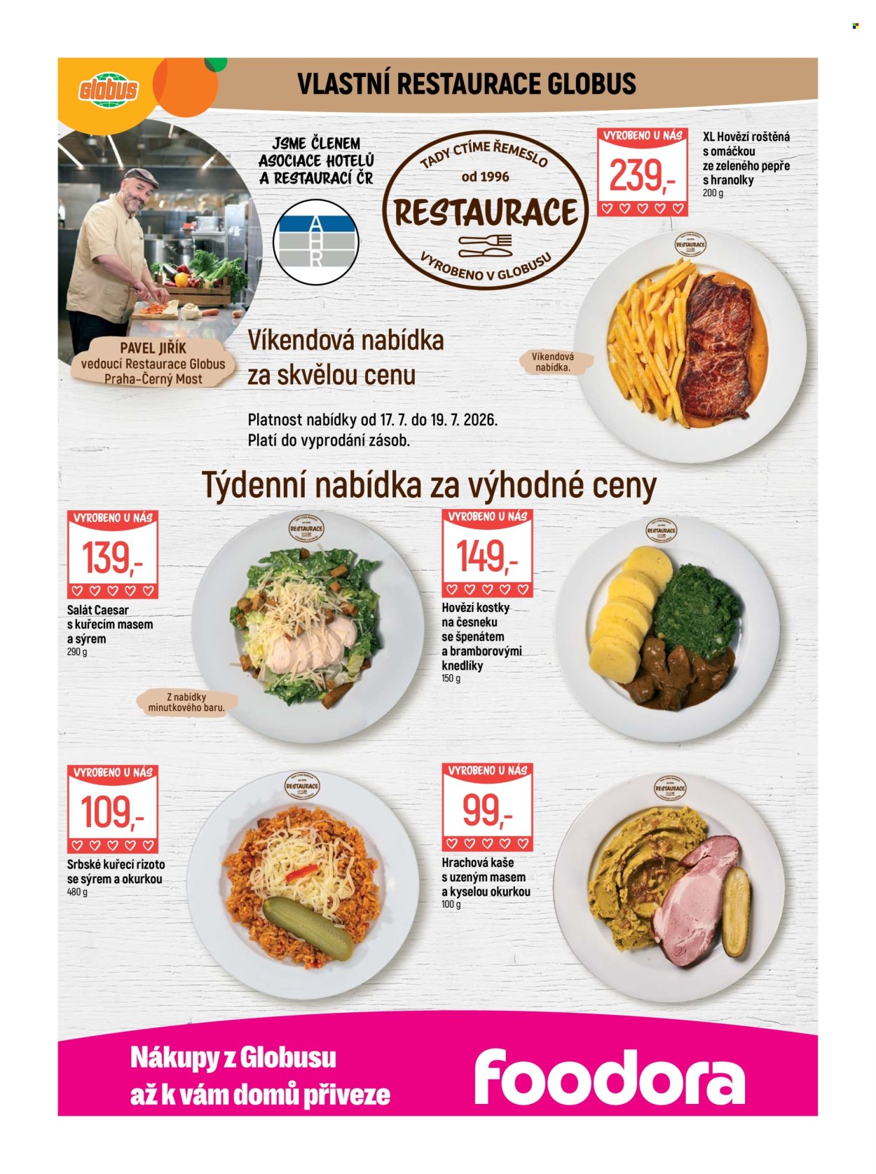 Leták Globus - 15. 7. 2026 - 21. 7. 2026. Strana 7