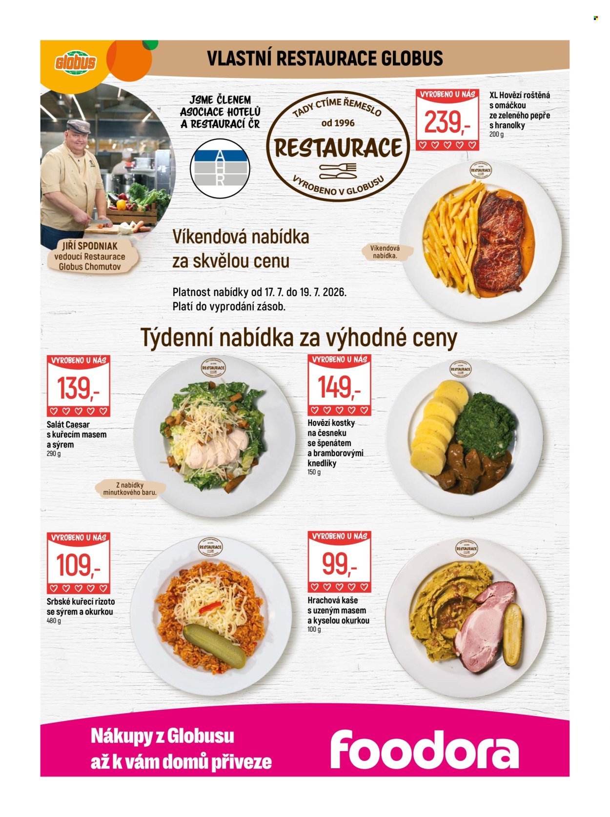 Leták Globus - 15. 7. 2026 - 21. 7. 2026. Strana 7