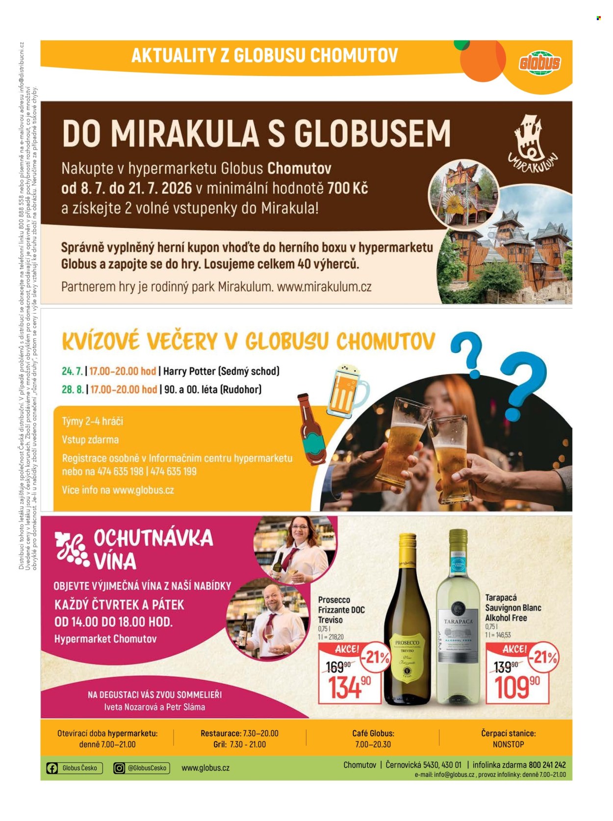 Leták Globus - 15. 7. 2026 - 21. 7. 2026. Strana 49