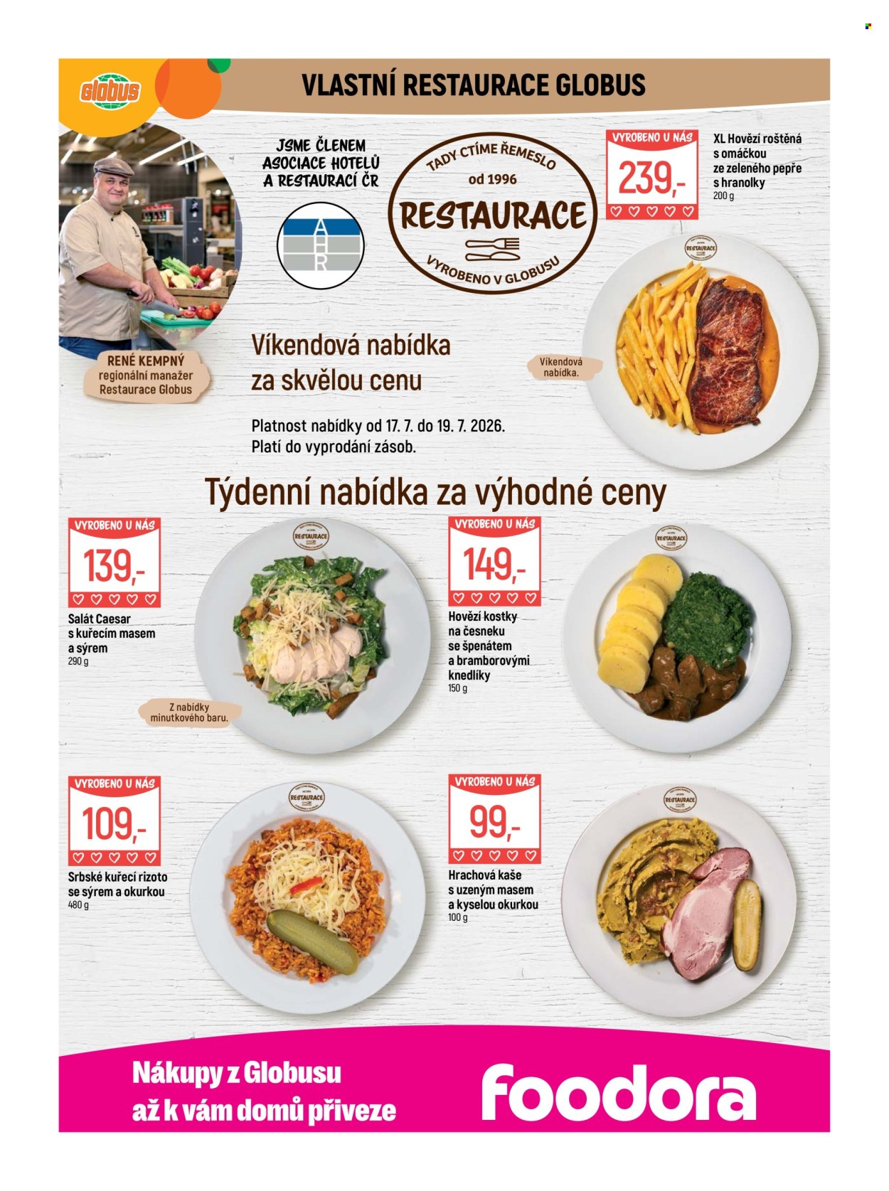 Leták Globus - 15. 7. 2026 - 21. 7. 2026. Strana 7