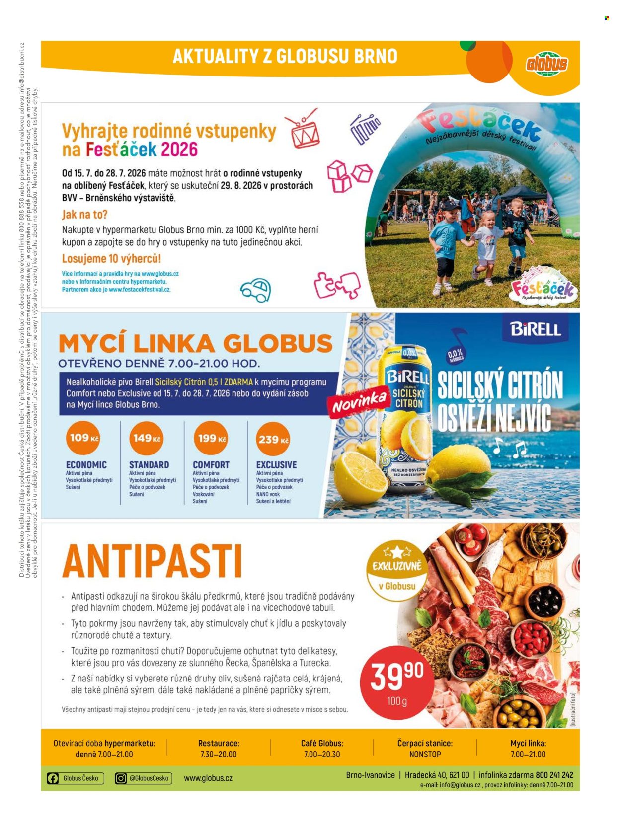 Leták Globus - 15. 7. 2026 - 21. 7. 2026. Strana 49