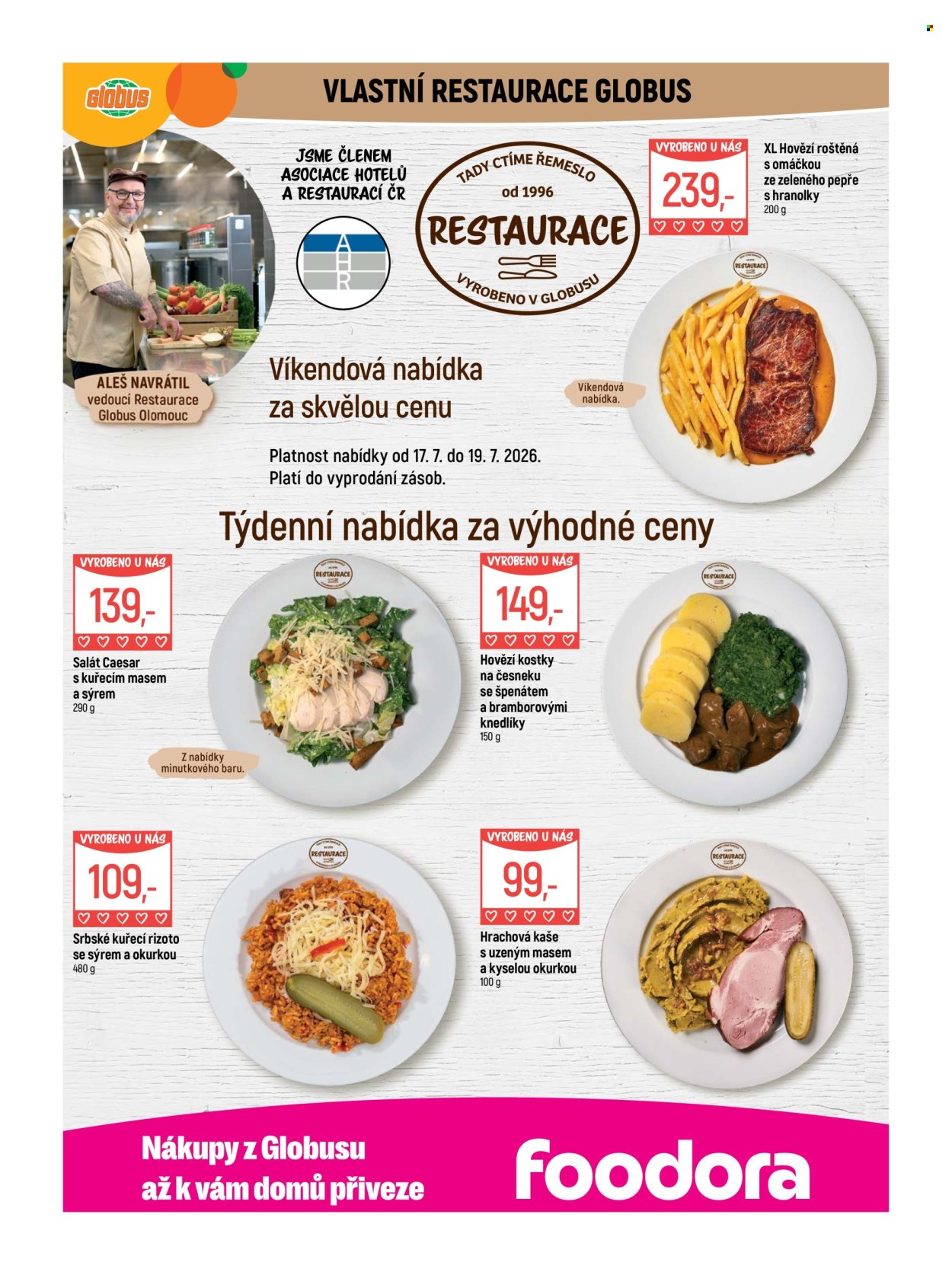 Leták Globus - 15. 7. 2026 - 21. 7. 2026. Strana 7