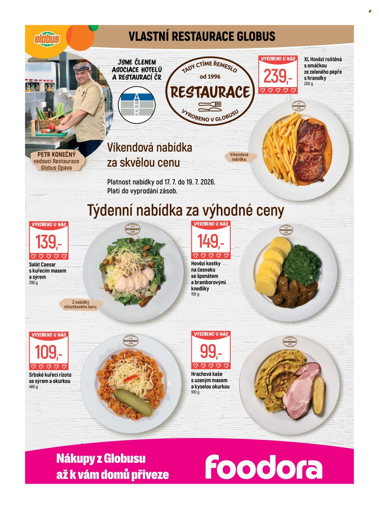 Leták Globus - 15. 7. 2026 - 21. 7. 2026. Strana 7