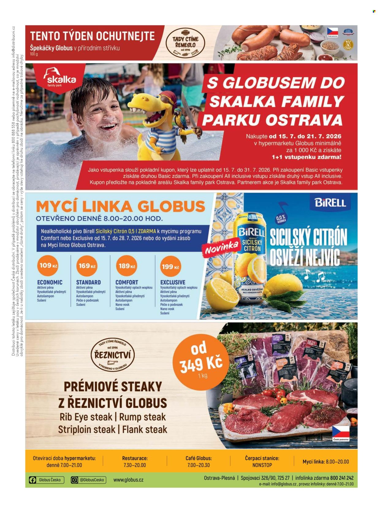 Leták Globus - 15. 7. 2026 - 21. 7. 2026. Strana 49