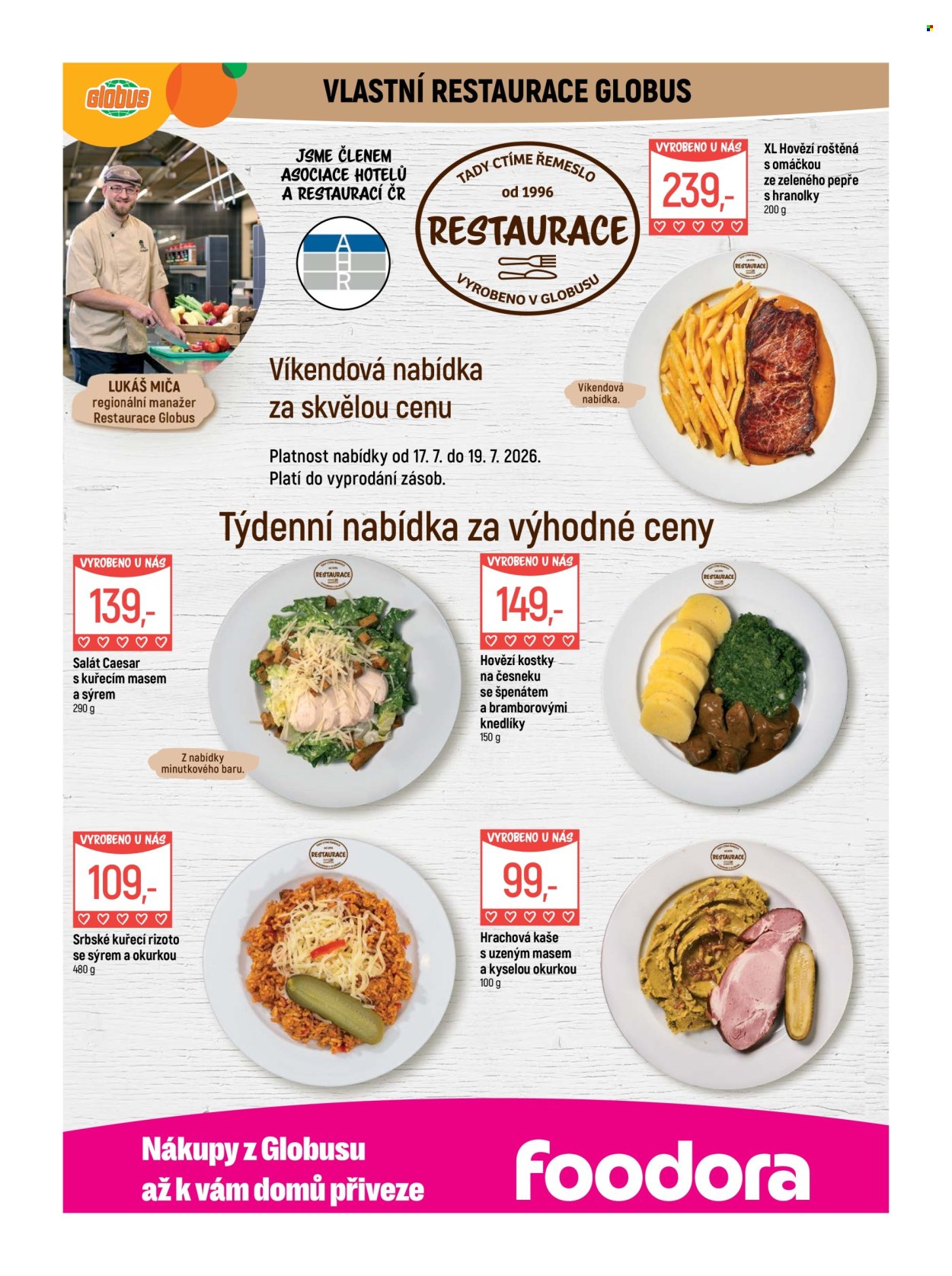 Leták Globus - 15. 7. 2026 - 21. 7. 2026. Strana 7
