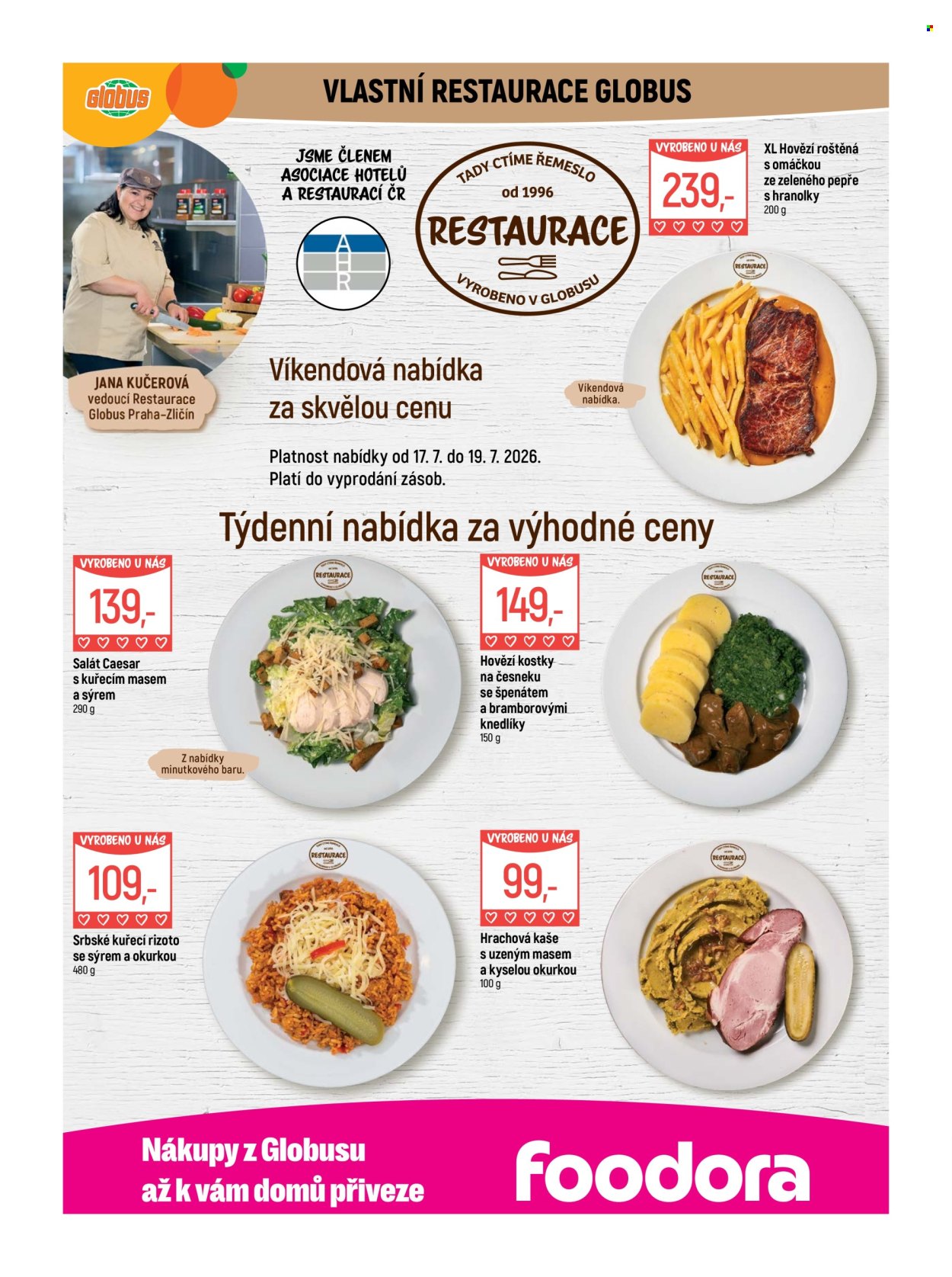 Leták Globus - 15. 7. 2026 - 21. 7. 2026. Strana 7