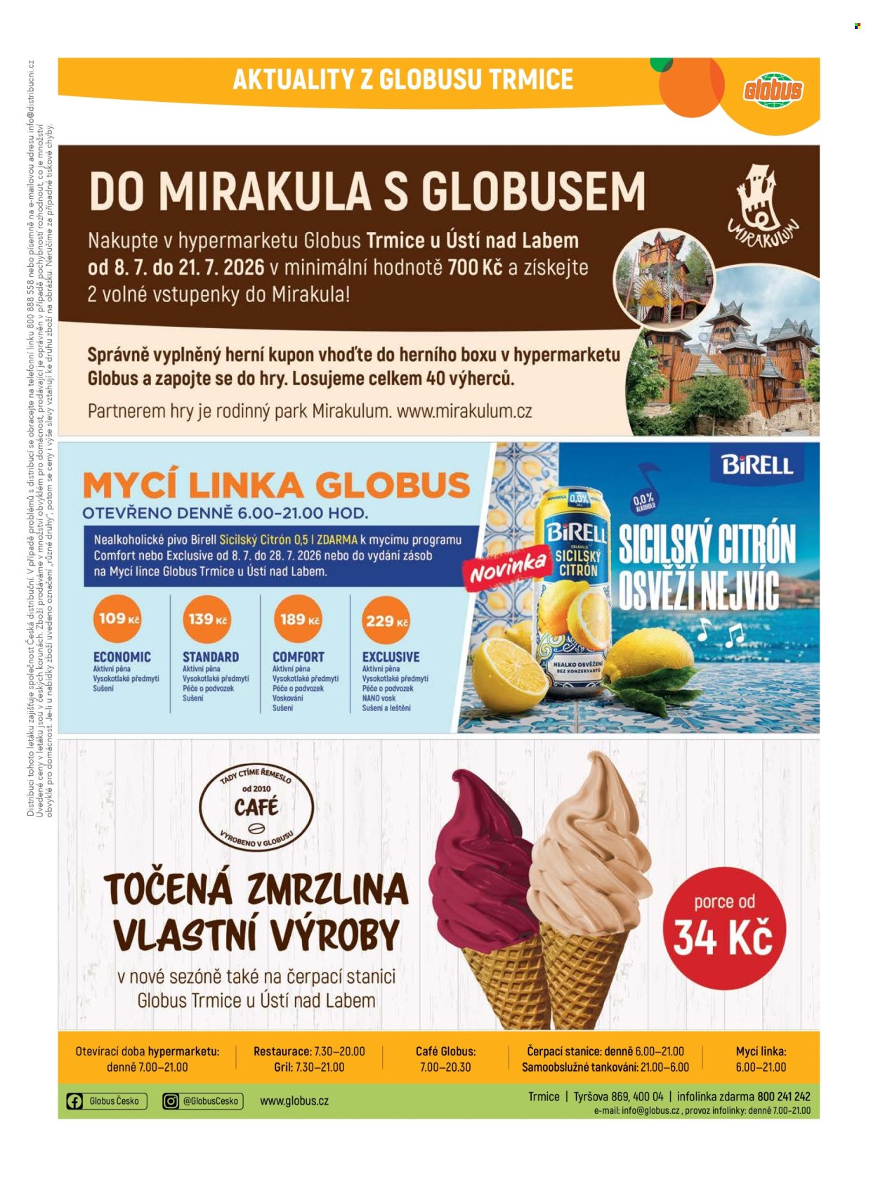 Leták Globus - 15. 7. 2026 - 21. 7. 2026. Strana 49