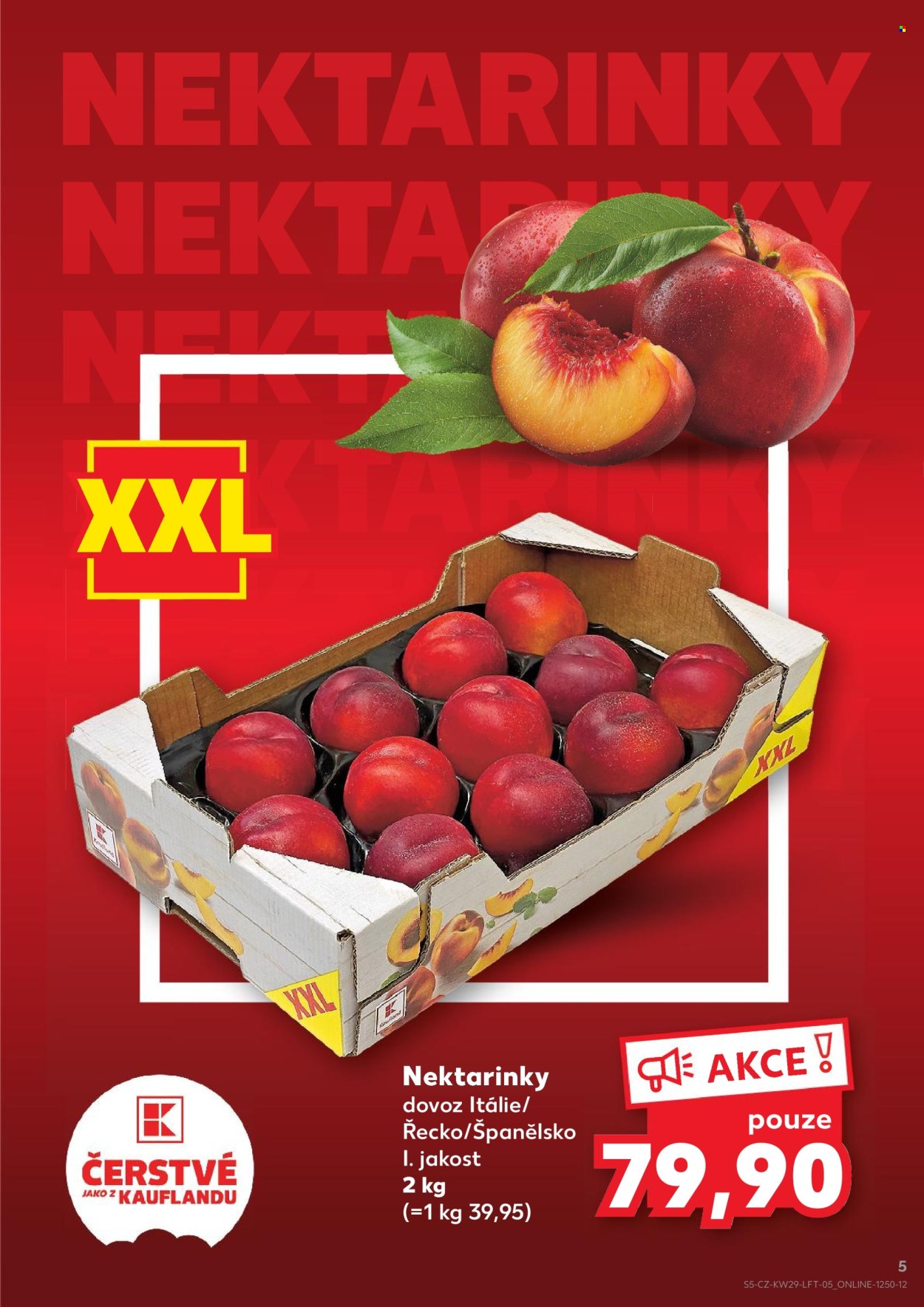 Leták Kaufland - 15. 7. 2026 - 21. 7. 2026. Strana 5