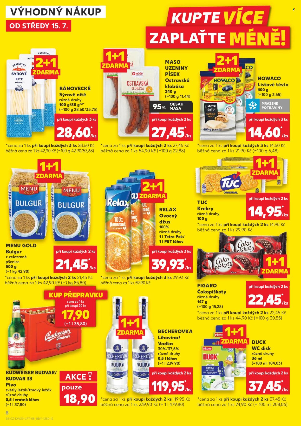 Leták Kaufland - 15. 7. 2026 - 21. 7. 2026. Strana 8