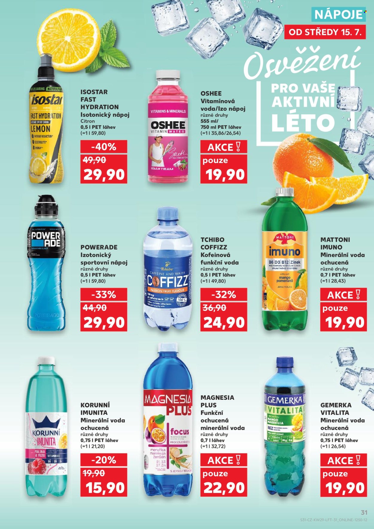 Leták Kaufland - 15. 7. 2026 - 21. 7. 2026. Strana 31