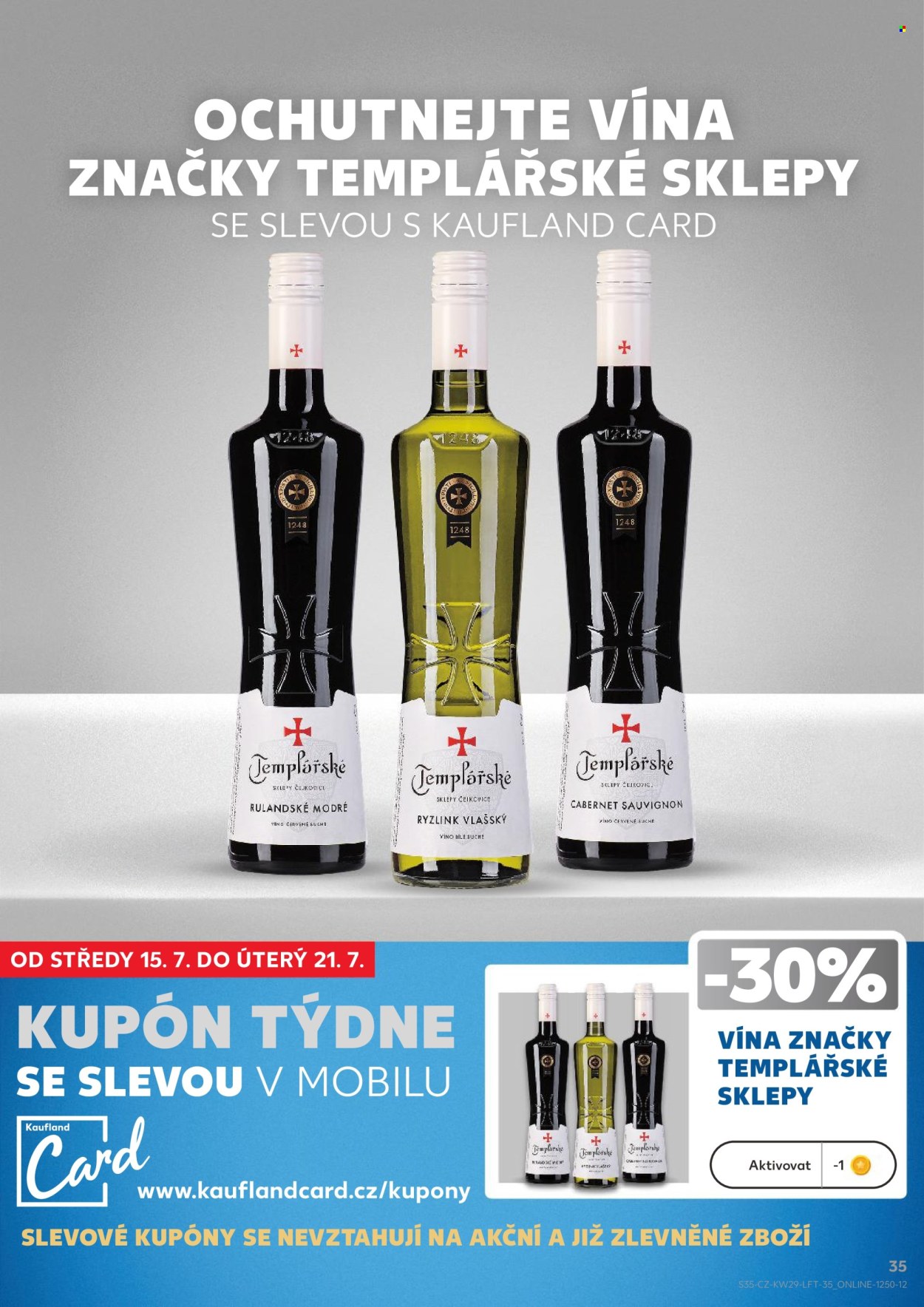 Leták Kaufland - 15. 7. 2026 - 21. 7. 2026. Strana 35