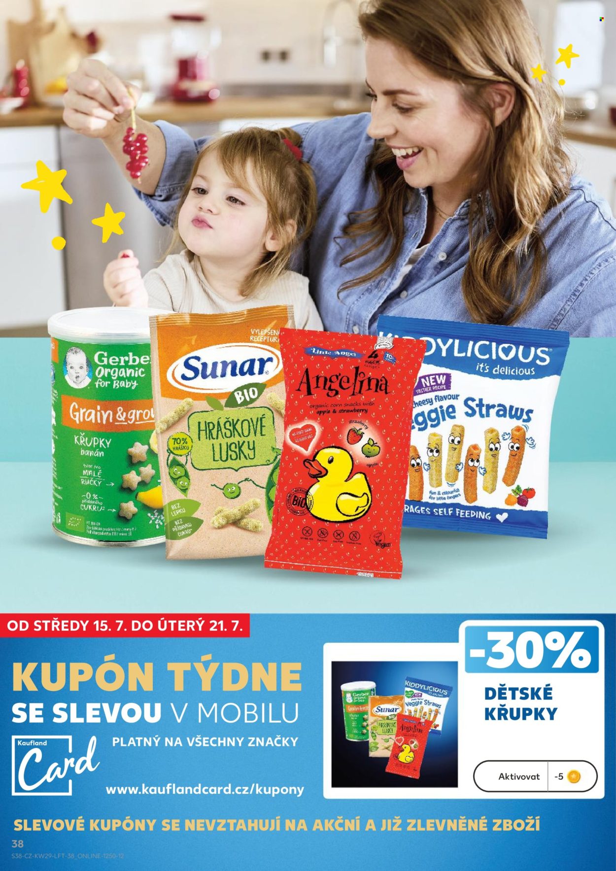 Leták Kaufland - 15. 7. 2026 - 21. 7. 2026. Strana 38