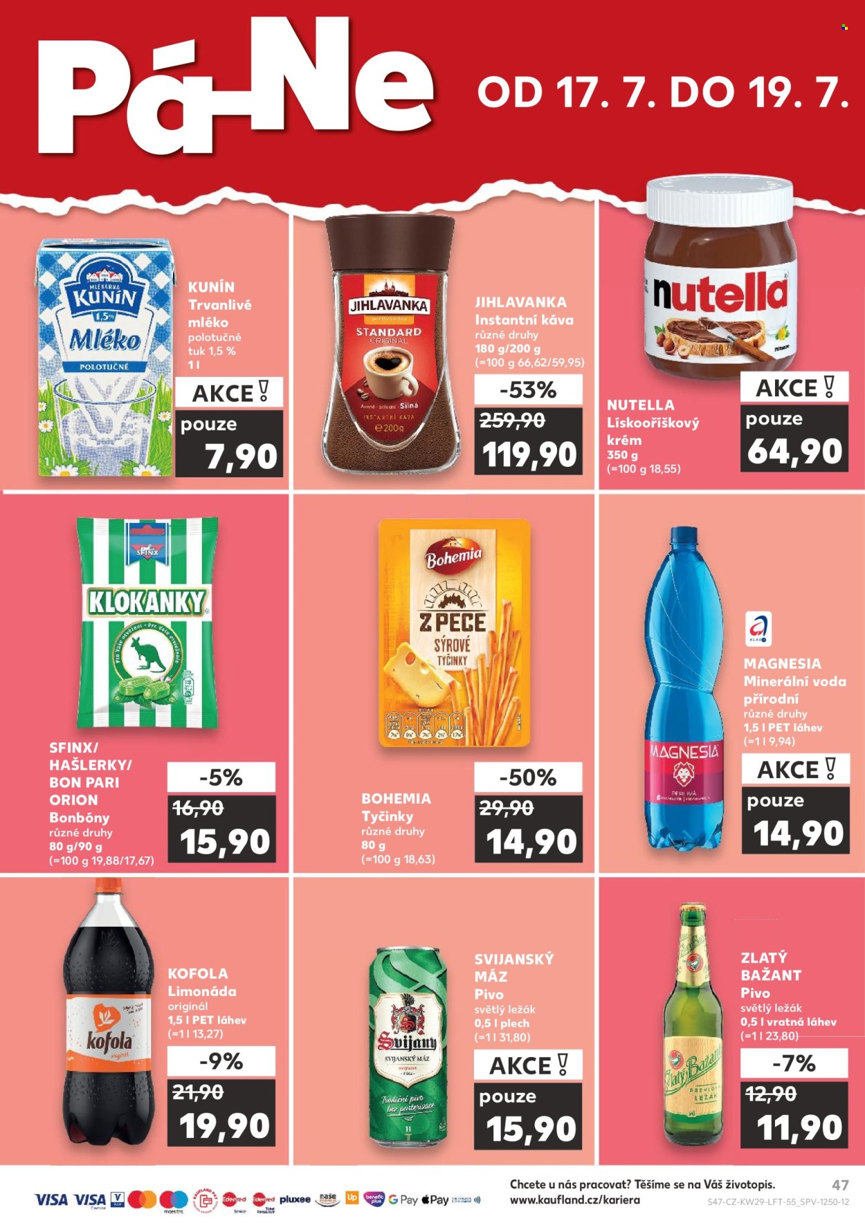 Leták Kaufland - 15. 7. 2026 - 21. 7. 2026. Strana 47