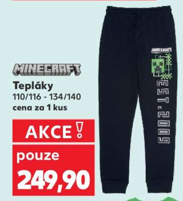 Tepláky Minecraft