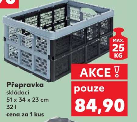 Přepravka skládací