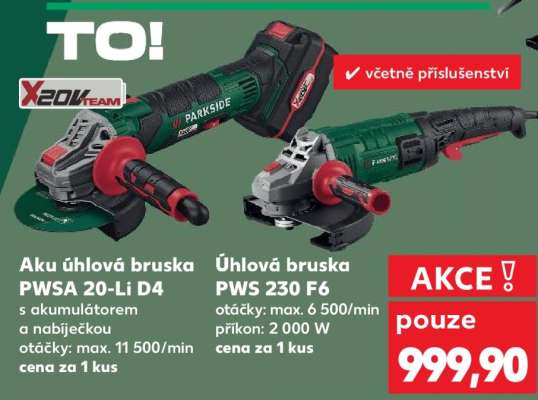 Úhlová bruska PWS 230 F6