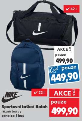 Nike Sportovní taška/Batoh