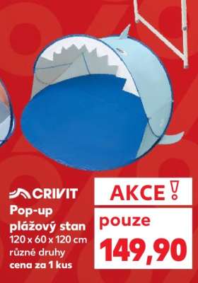 CRIVIT POP UP PLÁŽOVÝ STAN