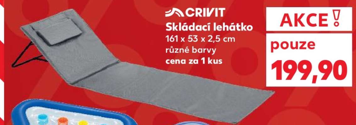 Skládací lehátko