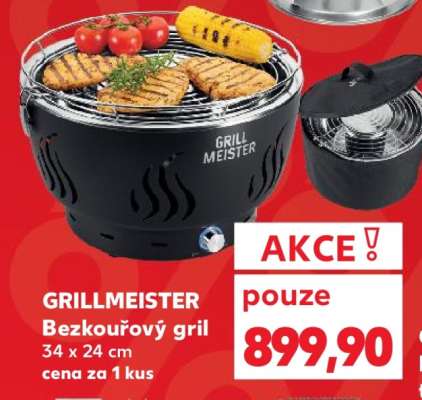 GRILLMEISTER Bezkouřový gril
