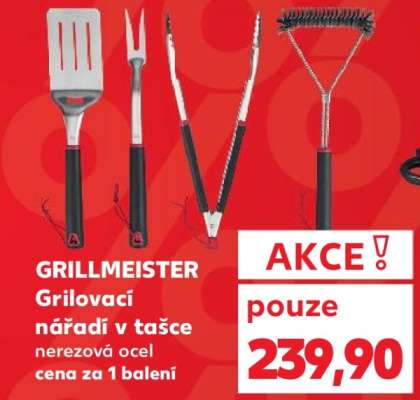 GRILLMEISTER Grilovací nářadí v tašce