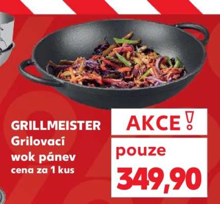 GRILLMEISTER Grilovací wok pánev
