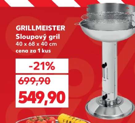 GRILLMEISTER Sloupový gril
