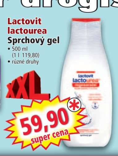 Lactovit Lactourea sprchový gel