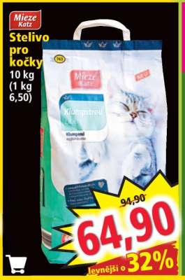 Mieze Katz Stelivo pro kočky