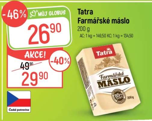 Tatra Farmářské máslo