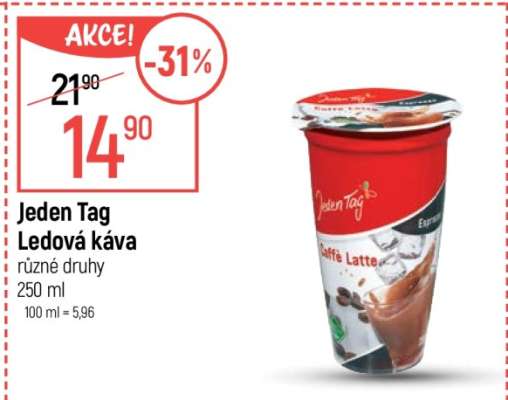 Jeden Tag Ledová káva