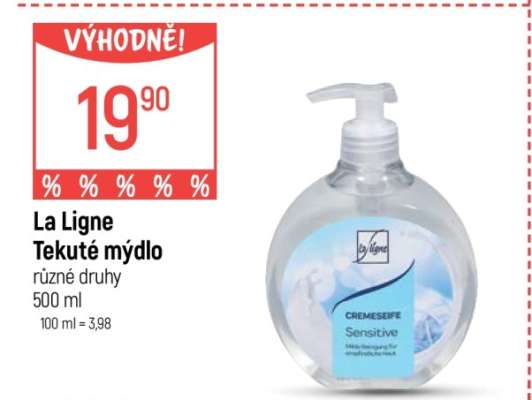 La Ligne Tekuté mýdlo