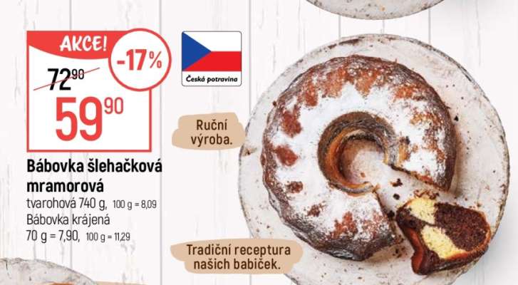 Bábovka šlehačková mramorová