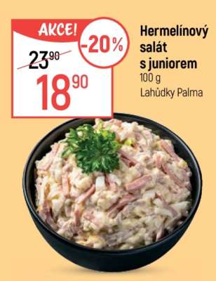 Hermelínový salát s juniorem
