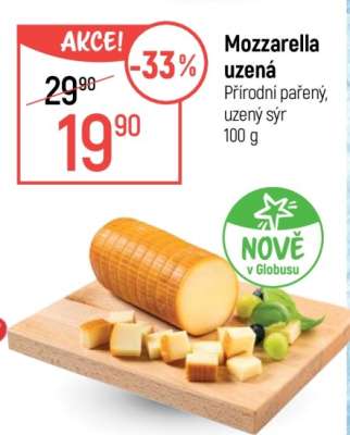 MOZZARELLA UZENÁ