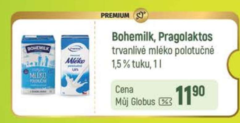 Bohemilk, Pragolaktos trvanlivé mléko polotučné