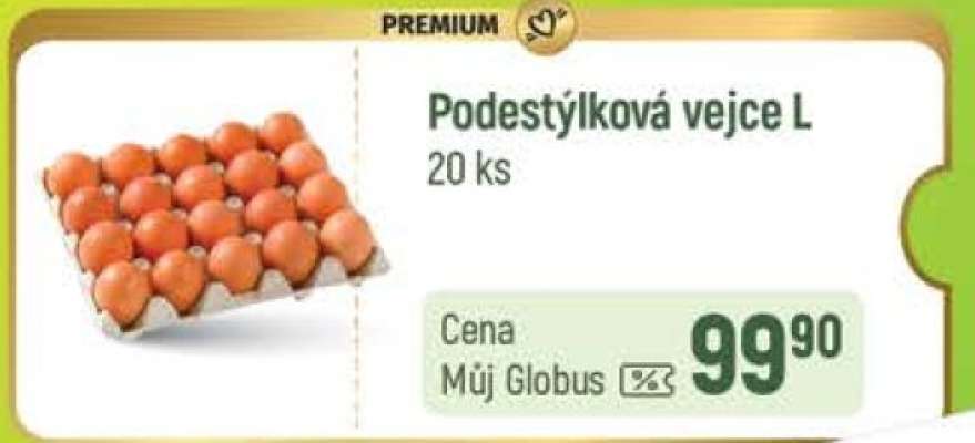 Podestýlková vejce L 20 ks