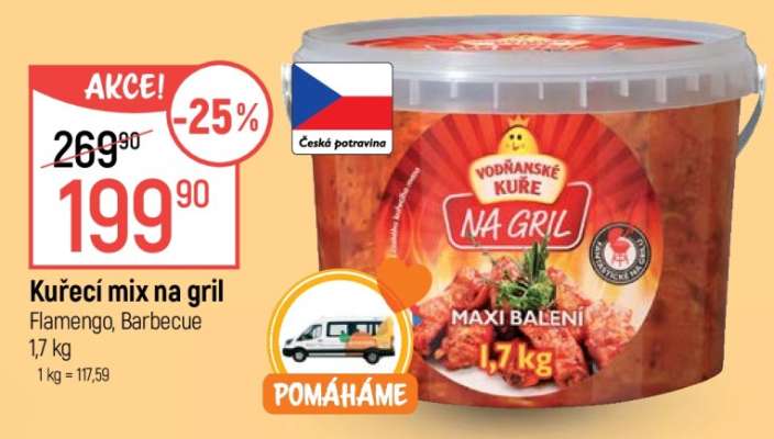 Kuřecí mix na gril