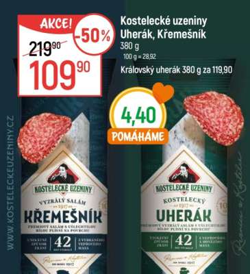 Kostelecké uzeniny Uherák, Křemešník