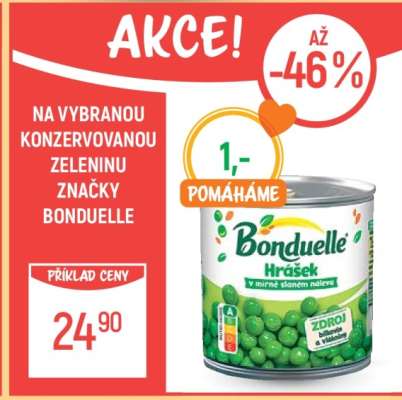 Bonduelle Hrášek