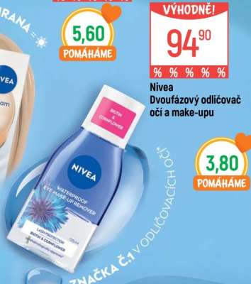Nivea Dvoufázový odličovač očí a make-upu