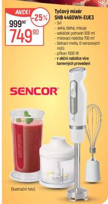 Tyčový mixér SHB 4460WH-EUE3