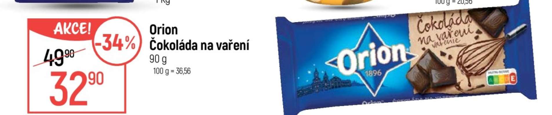 Orion Čokoláda na vaření
