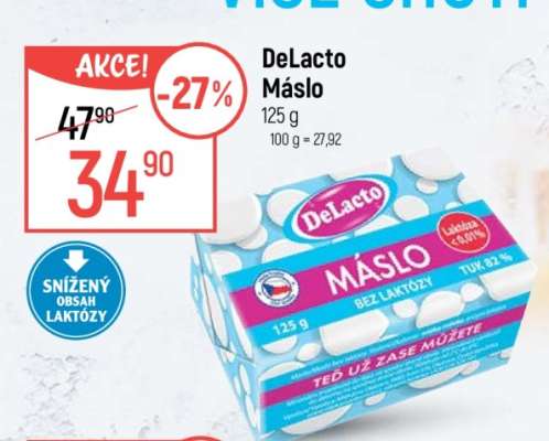 DeLacto Máslo