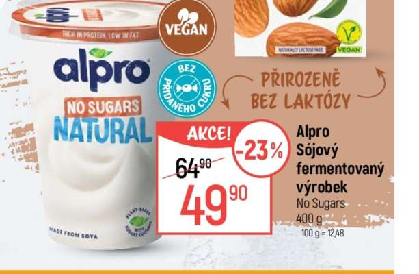 Alpro Sójový fermentovaný výrobek No Sugars