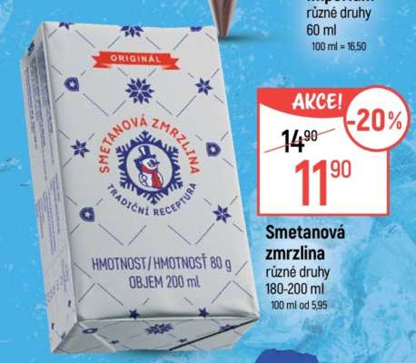 Smetanová zmrzlina