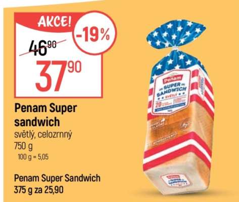 Penam Super sandwich