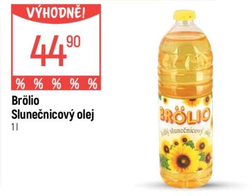 Brölio slunečnicový olej