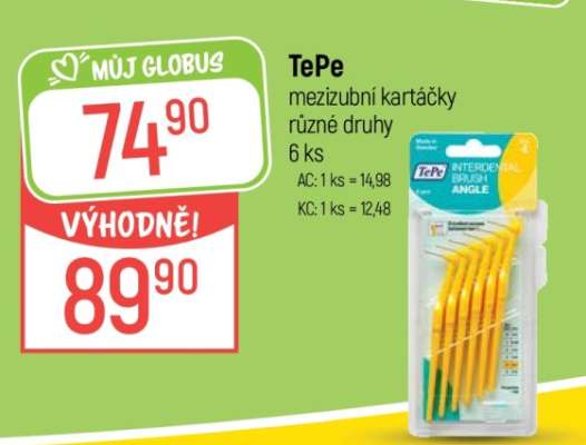 TePe mezizubní kartáčky různé druhy 6 ks