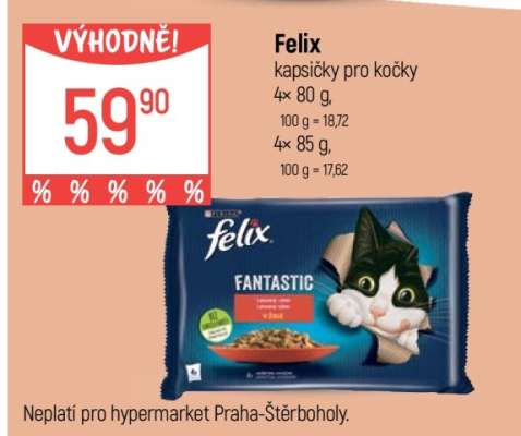 Felix kapsičky pro kočky
